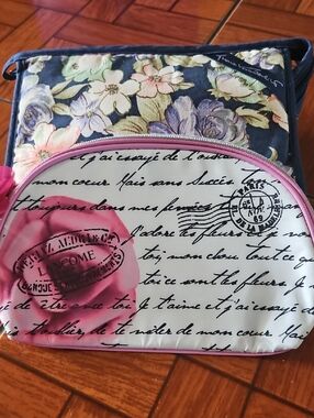 Two Cosmetic Bags,New With No Tags